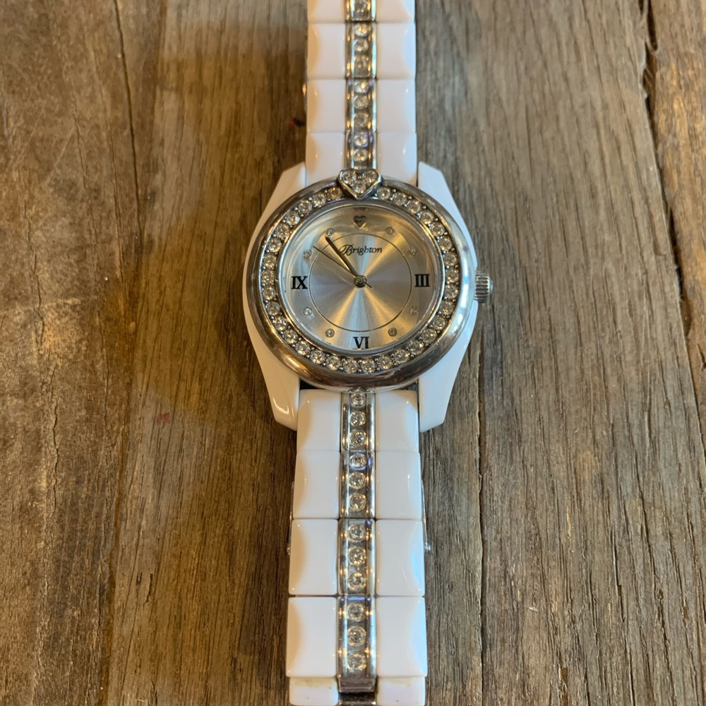 White Brighton watch.